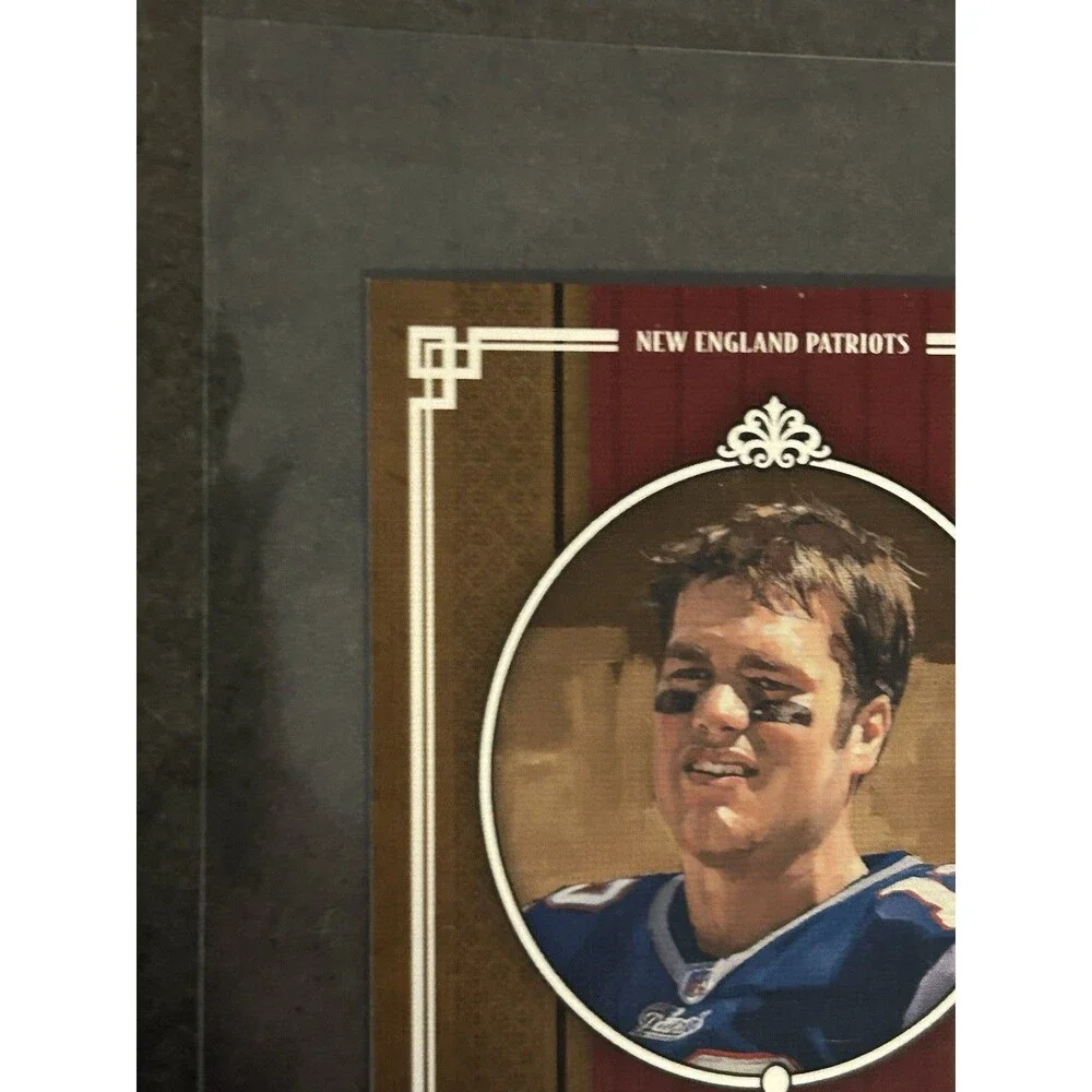 Donruss 2005 Throwback Threads Tom Brady #GK-25 Gridiron Kings /100 Patriots